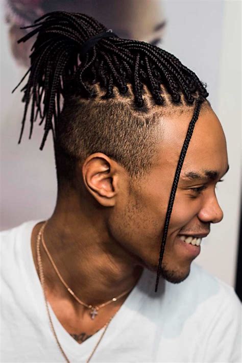 black braided hairstyles male